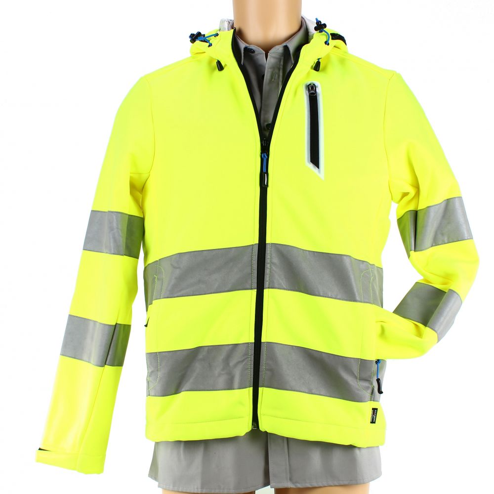 gilet jaune manche longue