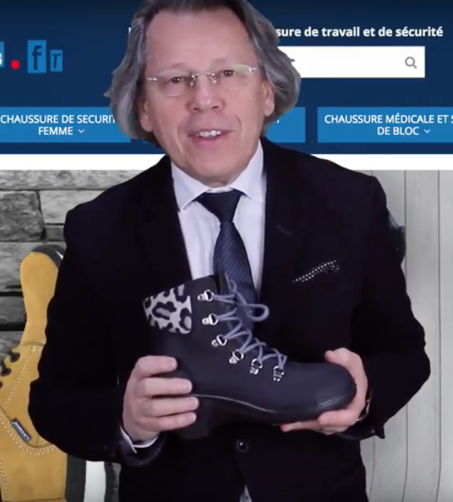 chaussures de sécurité à talon